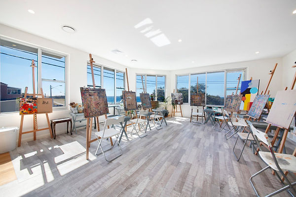 The Art Studio with ocean view